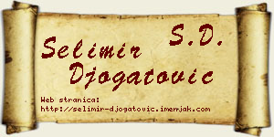 Selimir Đogatović vizit kartica